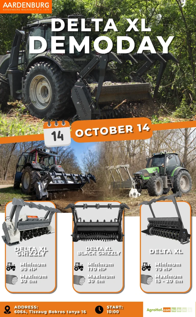 Locandina della Giornata dimostrativa Delta XL – 14 ottobre